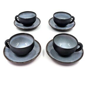 Set of JARS made in France Tourron ecource collection.